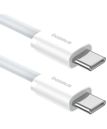 Baseus Superior Series 2 USB-C naar USB-C Kabel 30W 1 Meter Wit Kabels