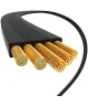 Baseus Free2Draw Oprolbare USB-C naar USB-C Kabel 100W PD 1M Zwart