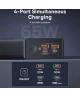 Baseus Star-Lord 30.000mAh Powerbank Fast Charge Met Display Zwart 65W