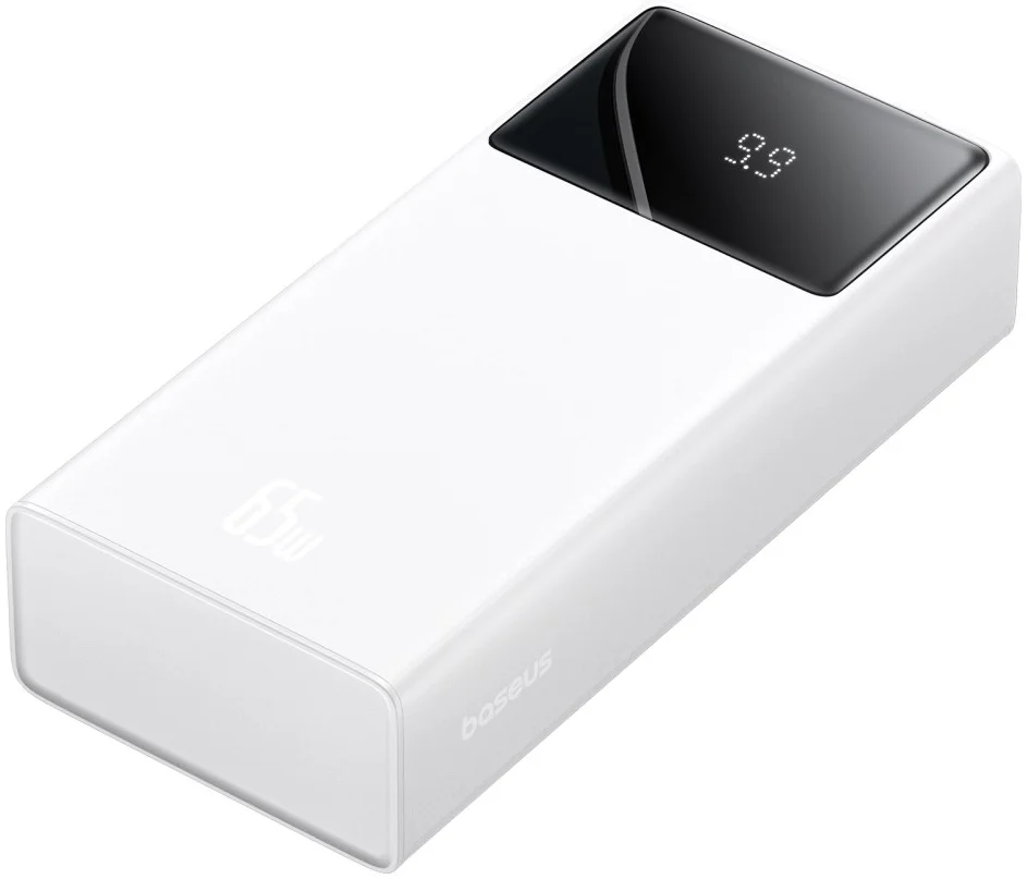 Baseus Star-Lord 30.000mAh Powerbank Fast Charge Met Display Wit 65W afbeelding 10