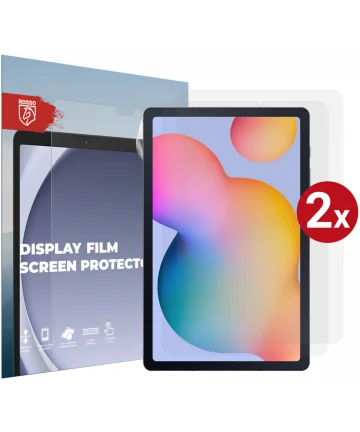 Rosso Samsung Tab S6 Lite Screen Protector Ultra Clear Folie Duo Pack Screen Protectors
