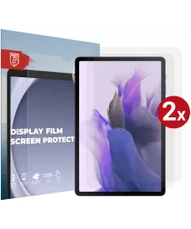 Rosso Samsung Tab S7 FE Screen Protector Ultra Clear Folie Duo Pack