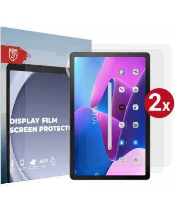 Rosso Lenovo Tab M10 Plus Gen 3 Screen Protector Ultra Clear Duo Pack Screen Protectors
