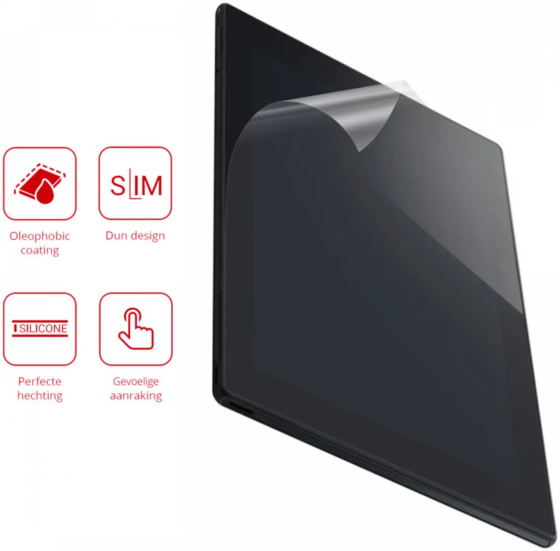 Rosso Lenovo Tab P11 Pro Screen Protector Ultra Clear Folie Duo Pack afbeelding 2