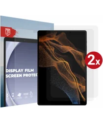Rosso Samsung Tab S8 Ultra Screen Protector Ultra Clear Folie Duo Pack