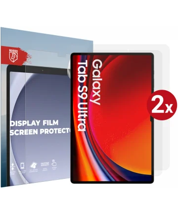 Rosso Samsung Tab S9 Ultra Screen Protector Ultra Clear Folie Duo Pack Screen Protectors