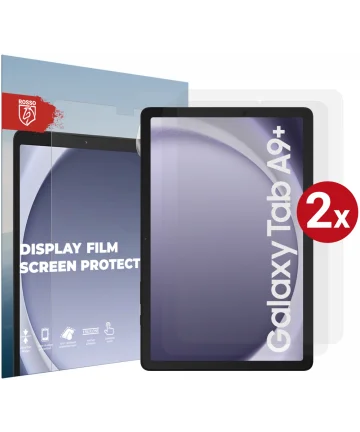 Rosso Samsung Tab A9 Plus Screen Protector Ultra Clear Folie Duo Pack Screen Protectors