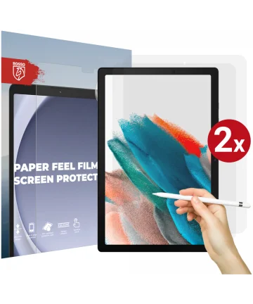 Rosso Samsung Galaxy Tab A8 Screen Protector Paper Feel Folie Duo Pack Screen Protectors