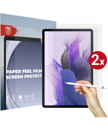 Rosso Samsung Galaxy Tab S7 FE Screen Protector Paper Feel Duo Pack Screen Protectors