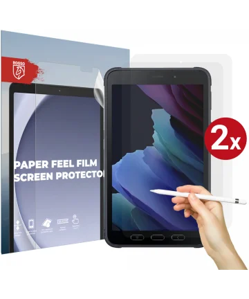 Rosso Samsung Galaxy Tab Active 3/5 Screenprotector Paper Feel 2-Pack Screen Protectors