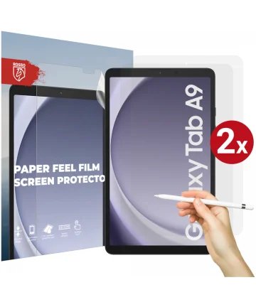 Rosso Samsung Galaxy Tab A9 Screen Protector Paper Feel Folie Duo Pack Screen Protectors
