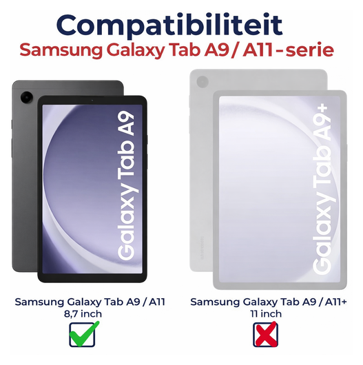 Rosso Samsung Galaxy Tab A11/A9 Screen Protector Paper Feel Folie Duo Pack afbeelding 5