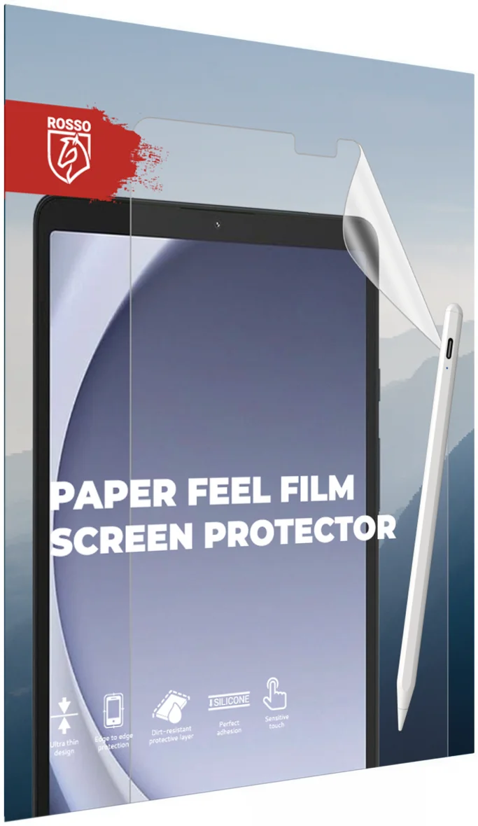 Rosso Samsung Tab A9 Plus Screen Protector Paper Feel Folie Duo Pack afbeelding 7