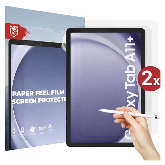 Rosso Samsung Tab A11 Plus / Tab A9 Plus Screen Protector Paper Feel Folie 2Pack afbeelding 1