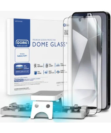 Whitestone Dome Glass Samsung Galaxy S24 Plus Screen Protector 2-Pack Screen Protectors