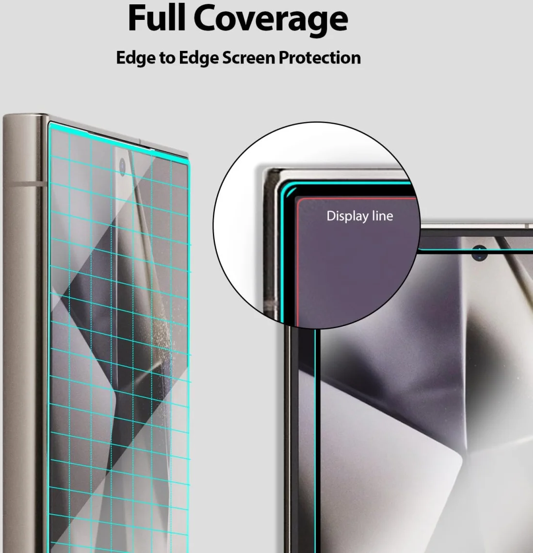 Whitestone EA Glass Samsung Galaxy S24 Ultra Screen Protector 2-Pack afbeelding 4