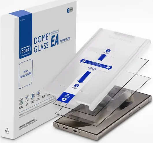 Whitestone EA Glass Samsung Galaxy S24 Ultra Screen Protector 2-Pack afbeelding 1