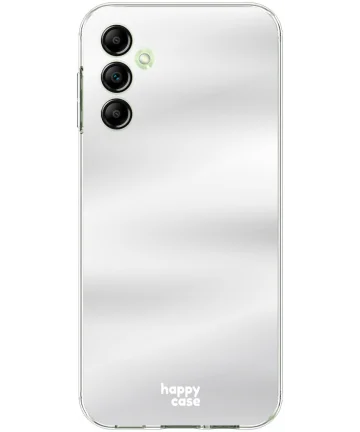 HappyCase Samsung Galaxy A14 Hoesje TPU Spiegel Print Hoesjes