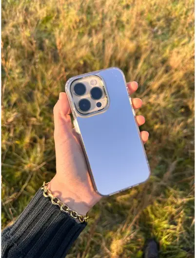 HappyCase Samsung Galaxy A14 Hoesje Flexibel TPU Spiegel Print afbeelding 2