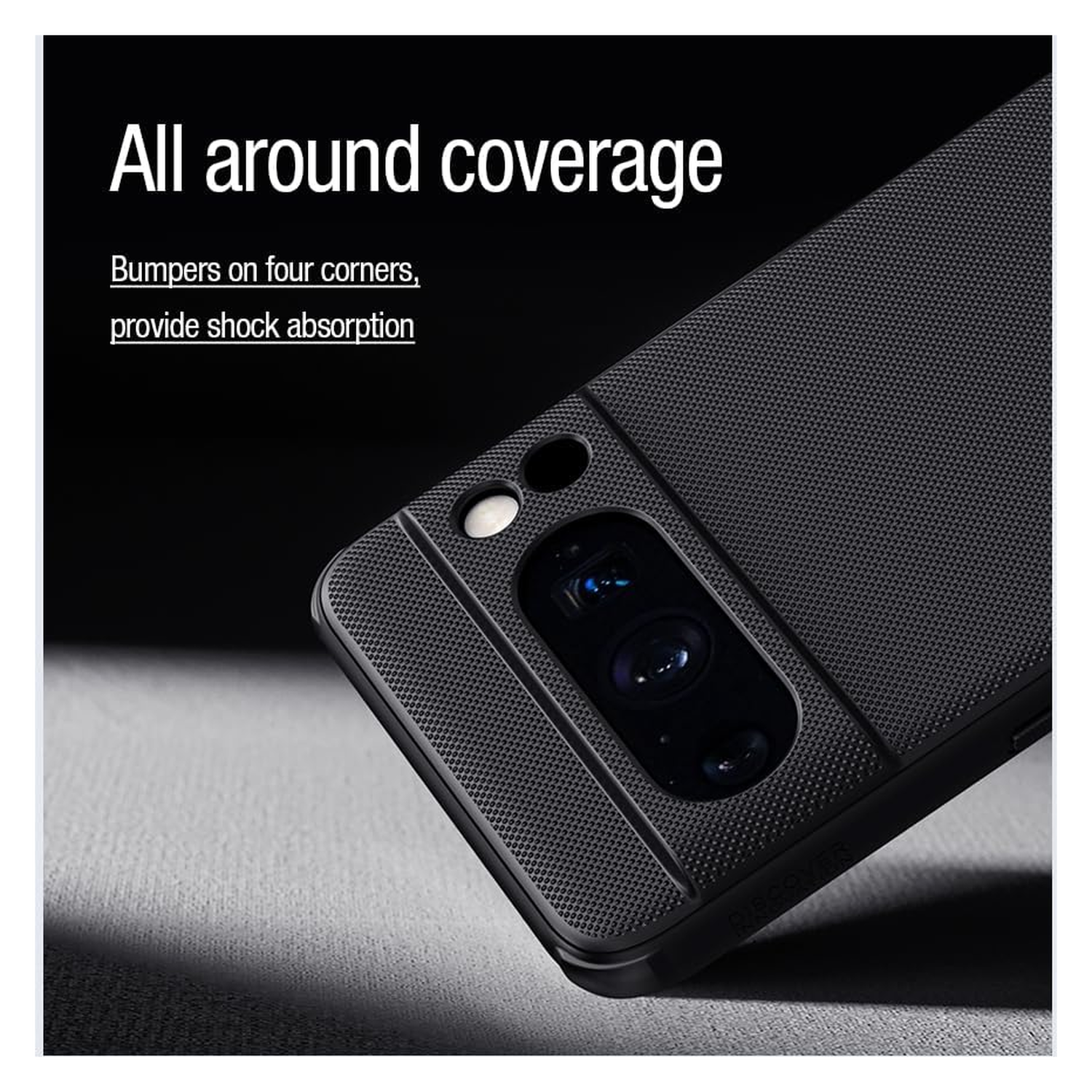 Nillkin Frosted Shield Google Pixel 8 Pro MagSafe Back Cover Zwart afbeelding 9