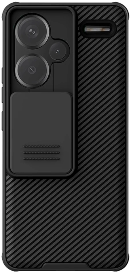 Nillkin CamShield Xiaomi Redmi Note 13 Pro Plus Hoesje Slider Zwart afbeelding 1