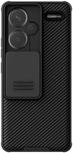 Nillkin CamShield Xiaomi Redmi Note 13 Pro Plus Hoesje Slider Zwart afbeelding 1