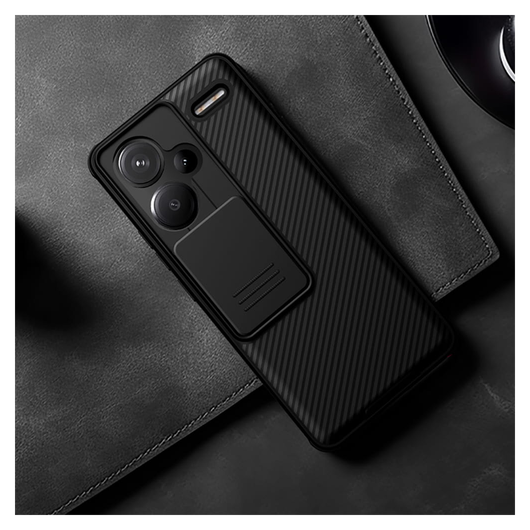 Nillkin CamShield Xiaomi Redmi Note 13 Pro Plus Hoesje Slider Zwart afbeelding 6