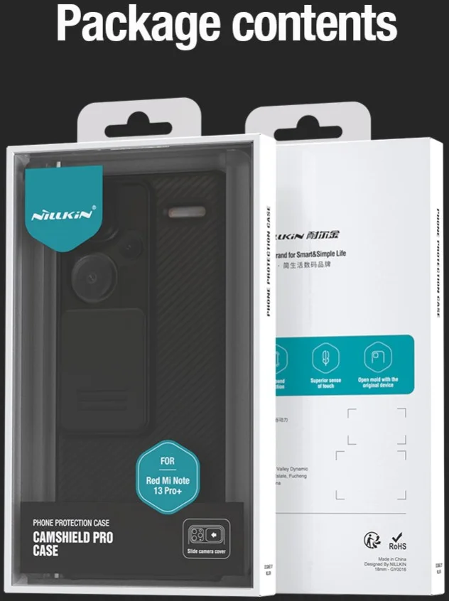 Nillkin CamShield Xiaomi Redmi Note 13 Pro Plus Hoesje Slider Blauw afbeelding 9