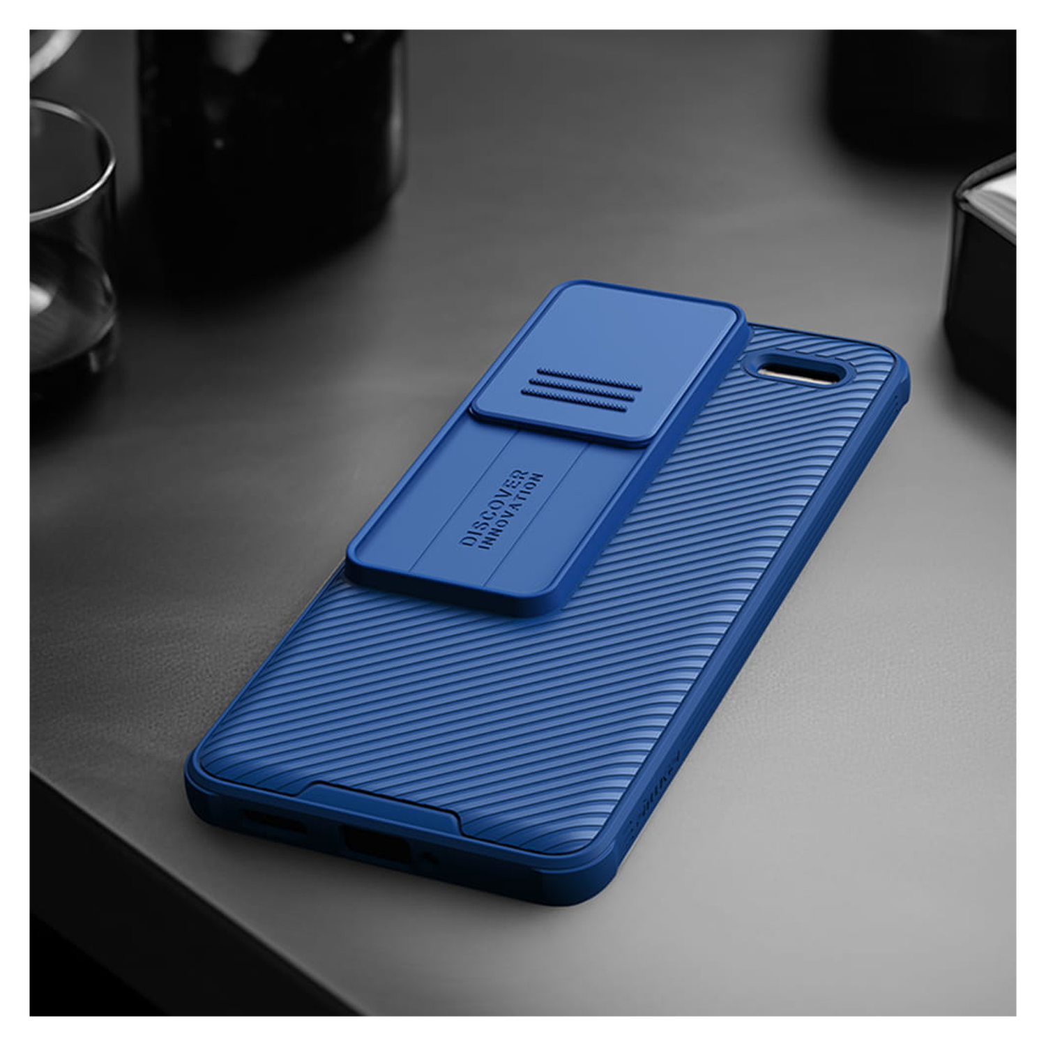 Nillkin CamShield Xiaomi Redmi Note 13 Pro Plus Hoesje Slider Blauw afbeelding 7
