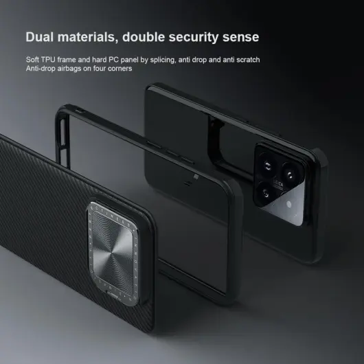 Nillkin CamShield MagSafe Xiaomi 14 Hoesje Camera Slider Groen afbeelding 8