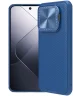 Nillkin CamShield Xiaomi 14 Hoesje met Camera Slider Back Cover Blauw