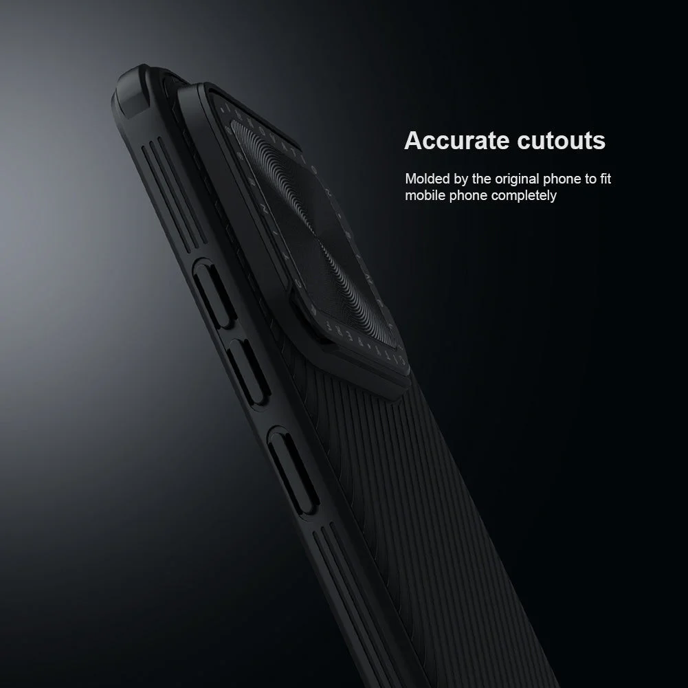 Nillkin CamShield Xiaomi 14 Hoesje met Camera Slider Back Cover Blauw afbeelding 10