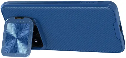 Nillkin CamShield Xiaomi 14 Hoesje met Camera Slider Back Cover Blauw afbeelding 12