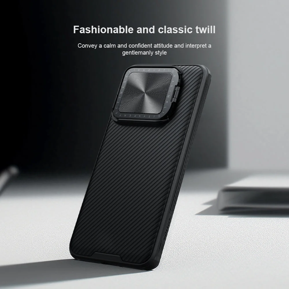 Nillkin CamShield Xiaomi 14 Hoesje met Camera Slider Back Cover Groen afbeelding 7