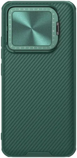 Nillkin CamShield Xiaomi 14 Hoesje met Camera Slider Back Cover Groen afbeelding 1