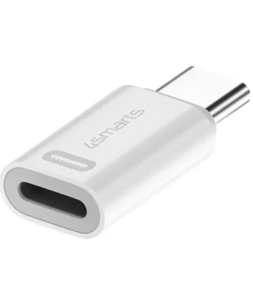 4smarts Apple USB-C naar Apple Lightning Adapter 27W PD Wit (2-Pack) Kabels
