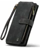 CaseMe C30 Samsung Galaxy S24 Hoesje Pasjeshouder Book Case Zwart