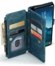 CaseMe C30 Samsung Galaxy S24 Hoesje Pasjeshouder Book Case Blauw