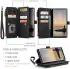 CaseMe C30 Samsung Galaxy S24 Ultra Hoesje Pasjeshouder Zwart afbeelding 5