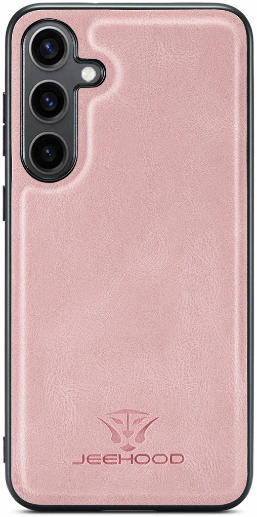 CaseMe JH-01 Samsung Galaxy S24 Hoesje Magnetische Kaarthouder Roze afbeelding 16