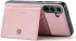CaseMe JH-01 Samsung Galaxy S24 Hoesje Magnetische Kaarthouder Roze afbeelding 18
