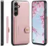 CaseMe JH-01 Samsung Galaxy S24 Hoesje Magnetische Kaarthouder Roze afbeelding 26
