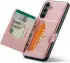 CaseMe JH-01 Samsung Galaxy S24 Hoesje Magnetische Kaarthouder Roze afbeelding 8