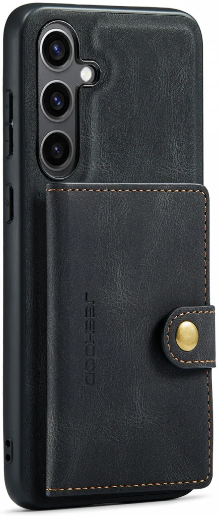 CaseMe Samsung Galaxy S24 Plus Hoes Magnetische Kaarthouder Zwart afbeelding 13