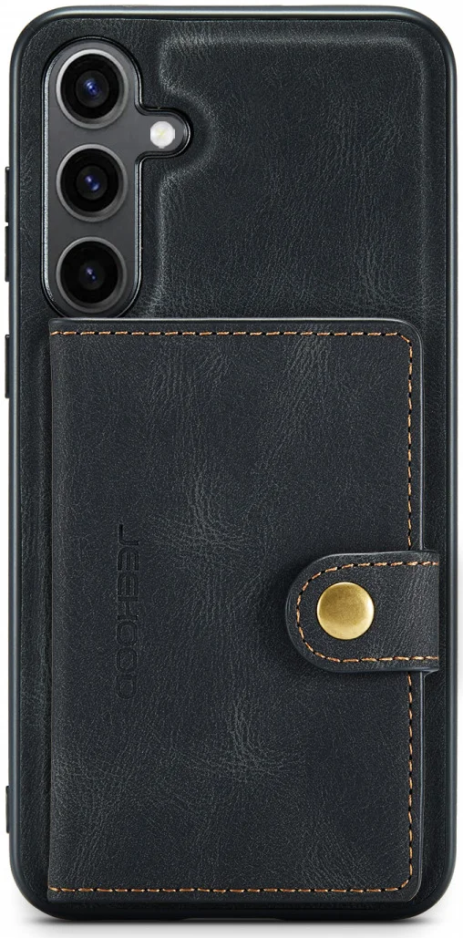 CaseMe Samsung Galaxy S24 Plus Hoes Magnetische Kaarthouder Zwart afbeelding 15