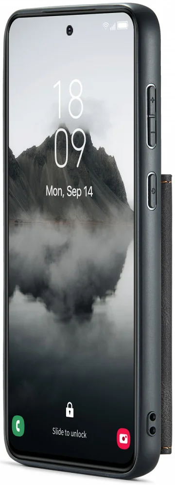 CaseMe Samsung Galaxy S24 Plus Hoes Magnetische Kaarthouder Zwart afbeelding 21