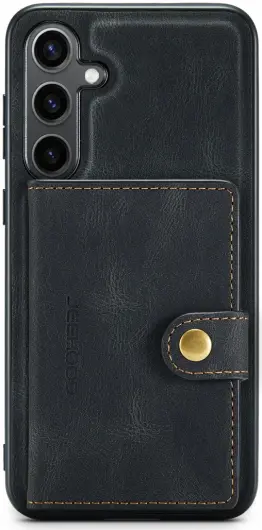 CaseMe Samsung Galaxy S24 Plus Hoes Magnetische Kaarthouder Zwart afbeelding 15