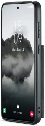 CaseMe Samsung Galaxy S24 Plus Hoes Magnetische Kaarthouder Zwart afbeelding 21