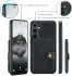 CaseMe Samsung Galaxy S24 Plus Hoes Magnetische Kaarthouder Zwart afbeelding 11