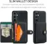 CaseMe Samsung Galaxy S24 Plus Hoes Magnetische Kaarthouder Zwart afbeelding 12
